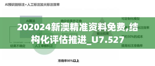 202024新澳精准资料免费,结构化评估推进_U7.527