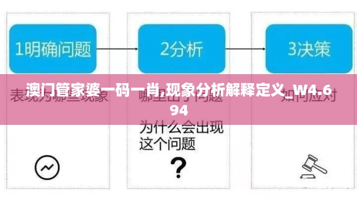 澳门管家婆一码一肖,现象分析解释定义_W4.694