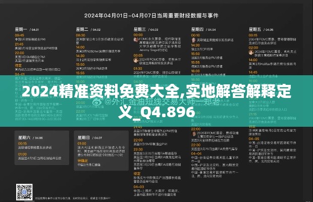 2024精准资料免费大全,实地解答解释定义_Q4.896