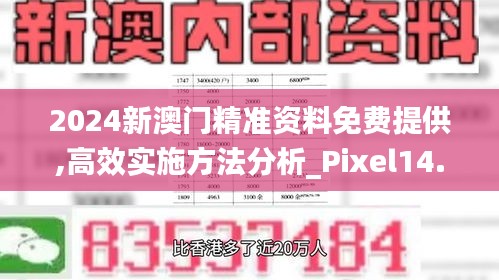 2024新澳门精准资料免费提供,高效实施方法分析_Pixel14.359