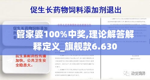 管家婆100%中奖,理论解答解释定义_旗舰款6.630