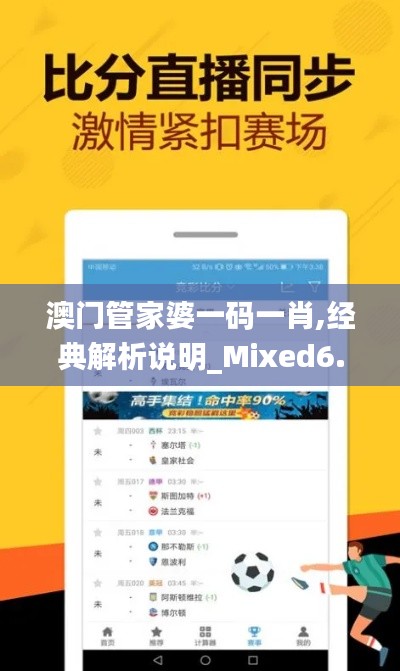 澳门管家婆一码一肖,经典解析说明_Mixed6.383